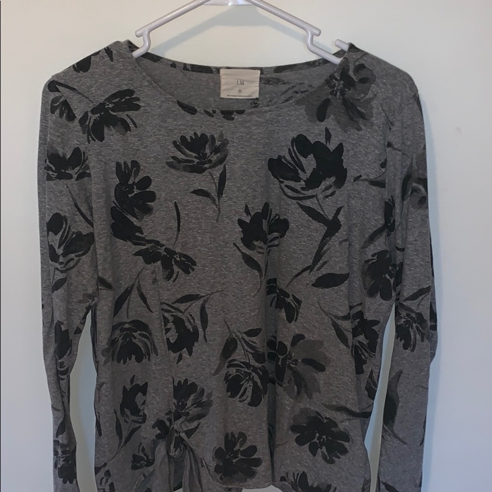 Flower long sleeve Anthropologie sz small